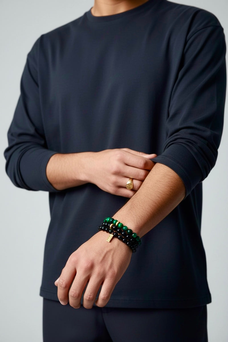 EMERALD GUARDIAN DIAMOND BRACELET