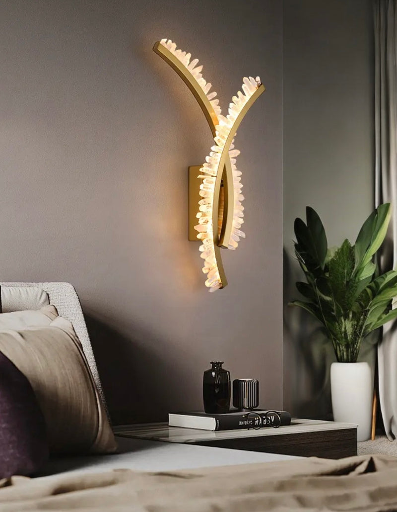 INFINITY CRYSTAL WALL LAMP