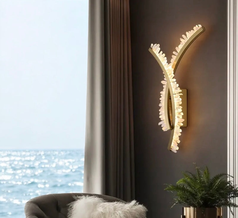 INFINITY CRYSTAL WALL LAMP